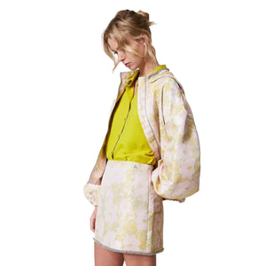 Immagine di Twinset - Minigonna - 251Ap2101-12228 - Flowers Jacquard - Mini Gonna di Twinset disponibile su Barbara1999.