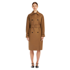 Immagine di Max Mara Studio - Impermeabile Ebrien - 2516021031600-002 - Avana - Impermeabile di Max Mara Studio disponibile su Barbara1999.