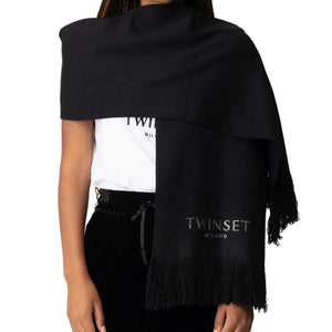 Scarf Sciarpa Twin Set Nera TWINSET SCARF Sciarpa Nero