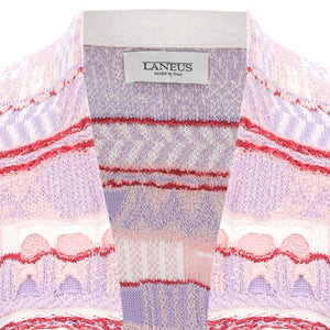 Immagine di Laneus - Knitted Cardigan Woman - S5Lawoca231-071 - Lilla - Cardigan di Laneus disponibile su Barbara1999.
