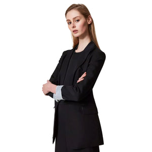 Immagine di Twinset - Blazer Monopetto - 251Te2140-00006 - Nero - Blazer di Twinset disponibile su Barbara1999.