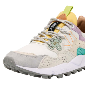 Immagine di Flower Mountain - Yamano 3 Woman Suede/Nylon Light Lilac-White - 2017817-01-1I29 - Bianco - Sneakers di Flower Mountain disponibile su Barbara1999.