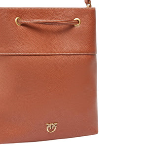 Immagine di Pinko - Secchiello Classic Pelle Botta - 104305-A29Q-L84Q - Arabo-Antique Gold - Borsa a Tracolla di Pinko disponibile su Barbara1999.