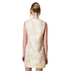Immagine di Twinset - Mini Abito - 251Ap2104-12228 - Flowers Jacquard - Mini Abito di Twinset disponibile su Barbara1999.