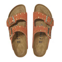 birkenstock - sandali arizona rivet - 1029513 - dark rust