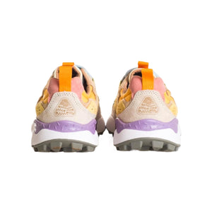 Immagine di Flower Mountain - Yamano 3 Woman Suede/Nylon Dark Green-Salmon - 2017817-01-1F33 - Verde - Sneakers di Flower Mountain disponibile su Barbara1999.