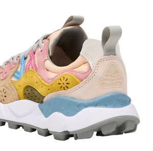 Immagine di Flower Mountain - Yamano 3 Woman Suede/Nylon Dark Rose-Chestnut - 2017817-01-1M71 - Rosa - Sneakers di Flower Mountain disponibile su Barbara1999.