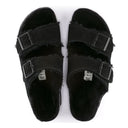 Immagine di Birkenstock - Arizona Shearling black/black, Suede Leather - 752663 - Shearling black/black - Sandali di Birkenstock disponibile su Barbara1999.
