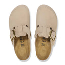 Birkenstock - Sabot Boston Big Buckle Sandcastle Nubuck Leather - 1028052 - Sandcastle