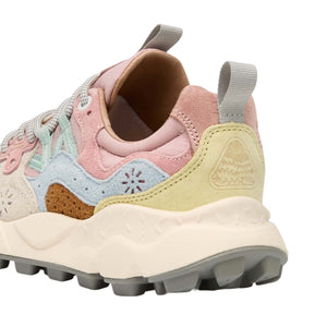 Immagine di Flower Mountain - Yamano 3 Woman Suede/Nylon Light Brown-Beige - 2017817-01-2D78 - Marrone - Sneakers di Flower Mountain disponibile su Barbara1999.