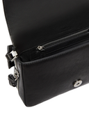 pinko - borsa love one slouchy zip mini vite - 105345-a2jg-z99e - nero limousine - matt silver