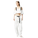 Immagine di Pinko - Raul Top Popeline - 105176-A2Ld-Zz1 - Bianco/Nero - Top di Pinko disponibile su Barbara1999.