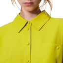 Immagine di Twinset - Camicia Cropped M/L - 251Ap2246-00910 - Citronelle - Camicia di Twinset disponibile su Barbara1999.