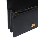 pinko - love one classic dc vitello se - 100941-a0f1-z99q - nero-antique gold