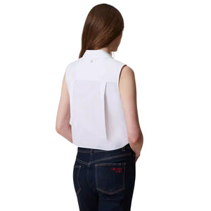 Immagine di Twinset - Camicia Cropped - 251Ap2290-00840 - Papers - Camicia di Twinset disponibile su Barbara1999.