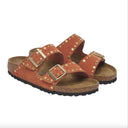 birkenstock - sandali arizona rivet - 1029513 - dark rust