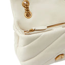 pinko - love puff mini cl sheep nappa - 100039-a0f2-z14q - bianco seta-antique gold