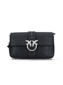 Pinko - Borsa Love One Slouchy Zip Classic V - 105081-A2Jg-Z99E - Nero Limousine - Matt Silver