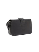 Pinko - Borsa Love One Slouchy Zip Mini Vite - 105345-A2Jg-Z99E - Nero Limousine - Matt Silver