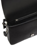 Pinko - Borsa Love One Slouchy Zip Mini Vite - 105345-A2Jg-Z99E - Nero Limousine - Matt Silver