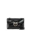 Pinko - Borsa Love Puff Classic Cl Sheep Nap - 100038-A0F2-Z99O - Nero-Old Silver