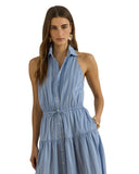 Lauren Ralph Lauren - Abito Woven - 200P08958001 - Blue