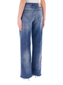 Dondup - Pantalone Francine - Dp777-Dfe286D-Ma8-Dd-800 - Blu
