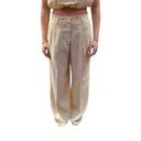 Alpha Studio - Pantalone Wide Leg Cotone Modal - Ad-6596Q-2009 - Cioccolato