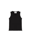 Alpha Studio - Canotta Comfort Viscose Crepe - Ad-6140T-2002 - Nero