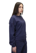 Max Mara MM - Felpa Mmleuforico - 2616921027600-003 - Blu Notte