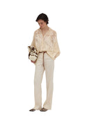 Ermanno Firenze - Camicia Con Sottoveste - D48EK019CSE60-MFB3-001081- - Vaniglia