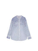 Ermanno Firenze - Camicia - D48EK020ES3-MFB33-49156 - Off White/Denim Medio
