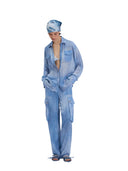 Ermanno Firenze - Camicia - D48EK021EB5-MF156-00156 - Denim Medio