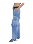 Ermanno Firenze - Pantaloni - D48EP039EB5-MF156-00156 - Denim Medio