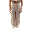 Alpha Studio - Pantalone Wide Leg Cotone Modal - Ad-6596Q-2009 - Cioccolato