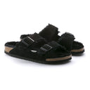 Immagine di Birkenstock - Arizona Shearling black/black, Suede Leather - 752663 - Shearling black/black - Sandali di Birkenstock disponibile su Barbara1999.