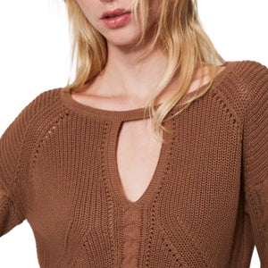 Immagine di Twinset - Maglia Fashion - 251Ap3182-12116 - Dark Juta - Maglia di Twinset disponibile su Barbara1999.