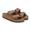 Birkenstock - Arizona Cognac, Oiled Leather - 1028401 - Cognac