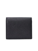 Lauren Ralph Lauren - portafoglio compatto in pelle - 432962112001 - black