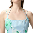 Pinko - Canarino Bustino Duchesse Stam - 104851-A2F2-Abb - Mult.Azzurro/Blu/Bianco