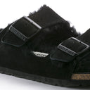 Immagine di Birkenstock - Arizona Shearling black/black, Suede Leather - 752663 - Shearling black/black - Sandali di Birkenstock disponibile su Barbara1999.