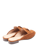 Coccinelle - Mocassini Mule Suede Leather - E4U2G160201-W11 - Cognac