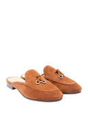 Coccinelle - Mocassini Mule Suede Leather - E4U2G160201-W11 - Cognac