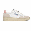 Autry - Sneakers Medalist Low Wom - A1Unaulwls37 - Leat/Suede Wht/Pow
