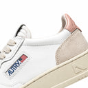 Autry - Sneakers Medalist Low Wom - A1Unaulwls37 - Leat/Suede Wht/Pow