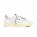 Autry - Sneakers Medalist Low Wom - A1Unaulwsw02 - Leat/Swoll Wht/Silv