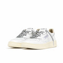 Autry - Sneakers Medalist Low Wom - A1Unaulwsw02 - Leat/Swoll Wht/Silv