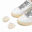 Autry - Sneakers Medalist Low Wom - A1Unaulwsw02 - Leat/Swoll Wht/Silv