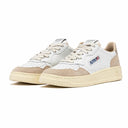 Autry - Sneakers Medalist Low Wom - A1Unaulwls75 - Leat/Suede Wht/Gold