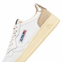Autry - Sneakers Medalist Low Wom - A1Unaulwls75 - Leat/Suede Wht/Gold